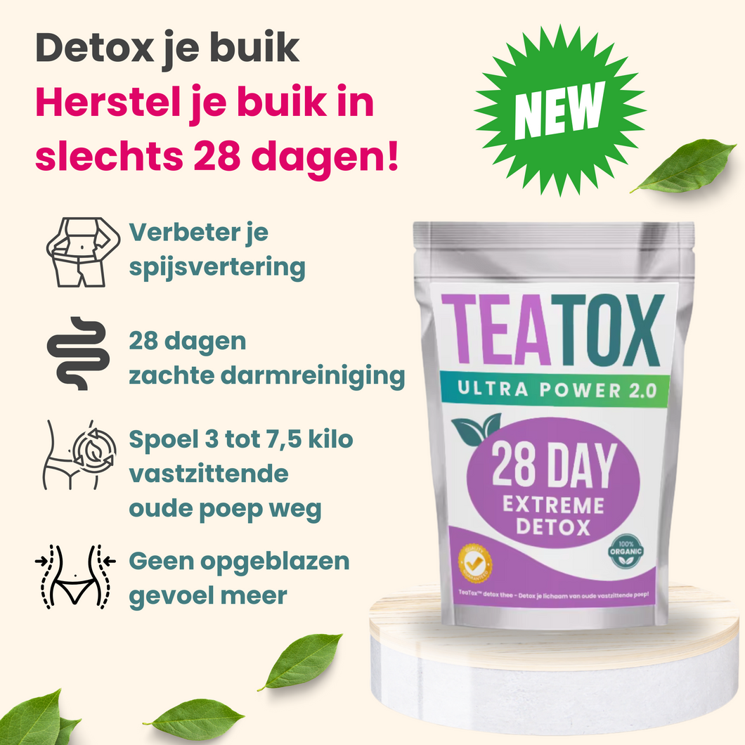 TeaTox™ 28 dagen detox thee